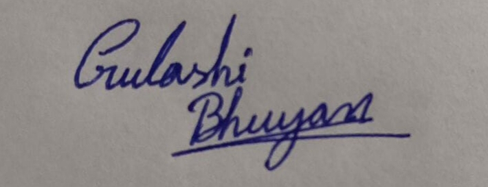 Signature - Gulashi Bhuyan